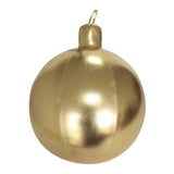 Maxbell Large Christmas Inflatable Ball Inflatable Balloon for Wedding Outside Patio Gold