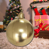 Maxbell Large Christmas Inflatable Ball Inflatable Balloon for Wedding Outside Patio Gold