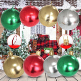 Maxbell Large Christmas Inflatable Ball Inflatable Balloon for Wedding Outside Patio Gold