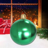 Maxbell Large Christmas Inflatable Ball Inflatable Balloon for Wedding Outside Patio Green