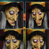 Maxbell Halloween Hanging Witch 67” for Indoor and Outdoor Garden Theme Party Favors Yellow