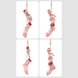 Maxbell Scary Hanging Severed Ornament Realistic Bloody for Halloween Indoor Outdoor Style A
