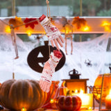 Maxbell Scary Hanging Severed Ornament Realistic Bloody for Halloween Indoor Outdoor Style A