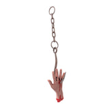 Maxbell Scary Hanging Severed Ornament Realistic Bloody for Halloween Indoor Outdoor Style B