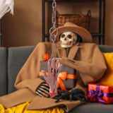 Maxbell Scary Hanging Severed Ornament Realistic Bloody for Halloween Indoor Outdoor Style B