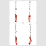 Maxbell Scary Hanging Severed Ornament Realistic Bloody for Halloween Indoor Outdoor Style C