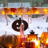Maxbell Scary Hanging Severed Ornament Realistic Bloody for Halloween Indoor Outdoor Style C