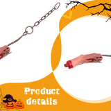 Maxbell Scary Hanging Severed Ornament Realistic Bloody for Halloween Indoor Outdoor Style C