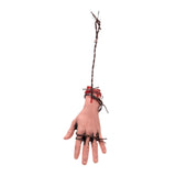 Maxbell Scary Hanging Severed Ornament Realistic Bloody for Halloween Indoor Outdoor Style D