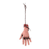 Maxbell Scary Hanging Severed Ornament Realistic Bloody for Halloween Indoor Outdoor Style D