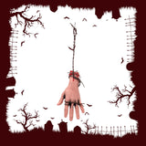 Maxbell Scary Hanging Severed Ornament Realistic Bloody for Halloween Indoor Outdoor Style D