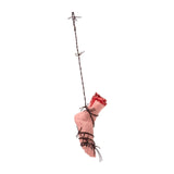 Maxbell Scary Hanging Severed Ornament Realistic Bloody for Halloween Indoor Outdoor Style E