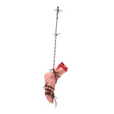 Maxbell Scary Hanging Severed Ornament Realistic Bloody for Halloween Indoor Outdoor Style E