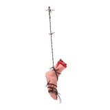 Maxbell Scary Hanging Severed Ornament Realistic Bloody for Halloween Indoor Outdoor Style E