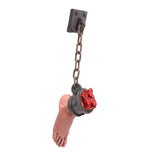 Maxbell Scary Hanging Severed Ornament Realistic Bloody for Halloween Indoor Outdoor Style F