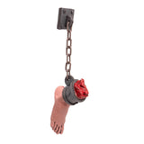 Maxbell Scary Hanging Severed Ornament Realistic Bloody for Halloween Indoor Outdoor Style F