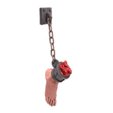 Maxbell Scary Hanging Severed Ornament Realistic Bloody for Halloween Indoor Outdoor Style F