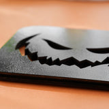 Maxbell 4Pcs Halloween Coasters Coffee Mug Coasters Decorative Cup Coasters for Desk Black