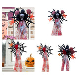 Maxbell Halloween Hanging Skeleton Creative Scary Flying Ghost for Patio Garden Yard Style A