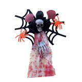 Maxbell Halloween Hanging Skeleton Creative Scary Flying Ghost for Patio Garden Yard Style A
