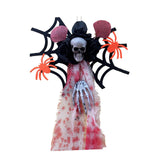 Maxbell Halloween Hanging Skeleton Creative Scary Flying Ghost for Patio Garden Yard Style A