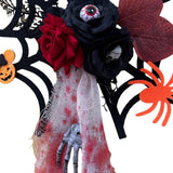 Maxbell Halloween Hanging Skeleton Creative Scary Flying Ghost for Patio Garden Yard Style C