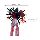 Maxbell Halloween Hanging Skeleton Creative Scary Flying Ghost for Patio Garden Yard Style C