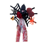 Maxbell Halloween Hanging Skeleton Creative Scary Flying Ghost for Patio Garden Yard Style C