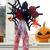 Maxbell Halloween Hanging Skeleton Creative Scary Flying Ghost for Patio Garden Yard Style C