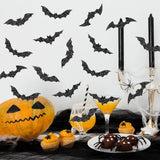 Maxbell 1 Roll of 500 Halloween Bat Stickers for Journal Halloween Party Favor Decor Style A