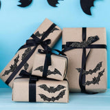 Maxbell 1 Roll of 500 Halloween Bat Stickers for Journal Halloween Party Favor Decor Style A