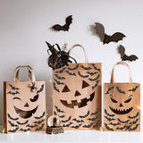 Maxbell 1 Roll of 500 Halloween Bat Stickers for Journal Halloween Party Favor Decor Style A