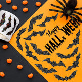Maxbell 1 Roll of 500 Halloween Bat Stickers for Journal Halloween Party Favor Decor Style A