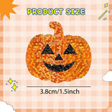 Maxbell 500 Pieces Halloween Pumpkin Stickers Decals for Scrapbook Party Card Making CH27