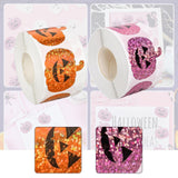 Maxbell 500 Pieces Halloween Pumpkin Stickers Decals for Scrapbook Party Card Making CH27