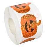 Maxbell 500 Pieces Halloween Pumpkin Stickers Decals for Scrapbook Party Card Making CH27