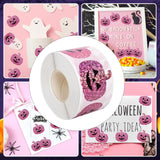 Maxbell 500 Pieces Halloween Pumpkin Stickers Decals for Scrapbook Party Card Making CJ21