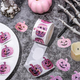 Maxbell 500 Pieces Halloween Pumpkin Stickers Decals for Scrapbook Party Card Making CJ21