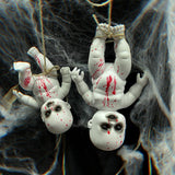 Maxbell Haunted Doll Hanging Creepy Halloween Doll for Home Halloween Indoor Outdoor boy large