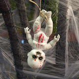 Maxbell Haunted Doll Hanging Creepy Halloween Doll for Home Halloween Indoor Outdoor boy large