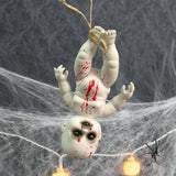 Maxbell Haunted Doll Hanging Creepy Halloween Doll for Home Halloween Indoor Outdoor boy large