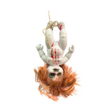 Maxbell Haunted Doll Hanging Creepy Halloween Doll for Home Halloween Indoor Outdoor girl large