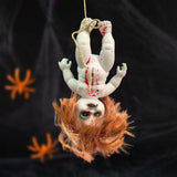 Maxbell Haunted Doll Hanging Creepy Halloween Doll for Home Halloween Indoor Outdoor girl large