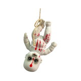 Maxbell Haunted Doll Hanging Creepy Halloween Doll for Home Halloween Indoor Outdoor boy small
