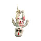 Maxbell Haunted Doll Hanging Creepy Halloween Doll for Home Halloween Indoor Outdoor boy small