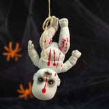 Maxbell Haunted Doll Hanging Creepy Halloween Doll for Home Halloween Indoor Outdoor boy small