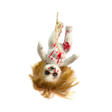 Maxbell Haunted Doll Hanging Creepy Halloween Doll for Home Halloween Indoor Outdoor girl small