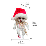 Maxbell Haunted Doll Hanging Creepy Halloween Doll for Home Halloween Indoor Outdoor santa boy large