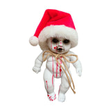 Maxbell Haunted Doll Hanging Creepy Halloween Doll for Home Halloween Indoor Outdoor santa boy large
