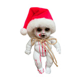 Maxbell Haunted Doll Hanging Creepy Halloween Doll for Home Halloween Indoor Outdoor santa boy large
